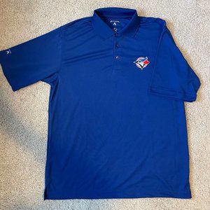 Antigua - Toronto Blue Jays Collard Shirt Mens Size Medium